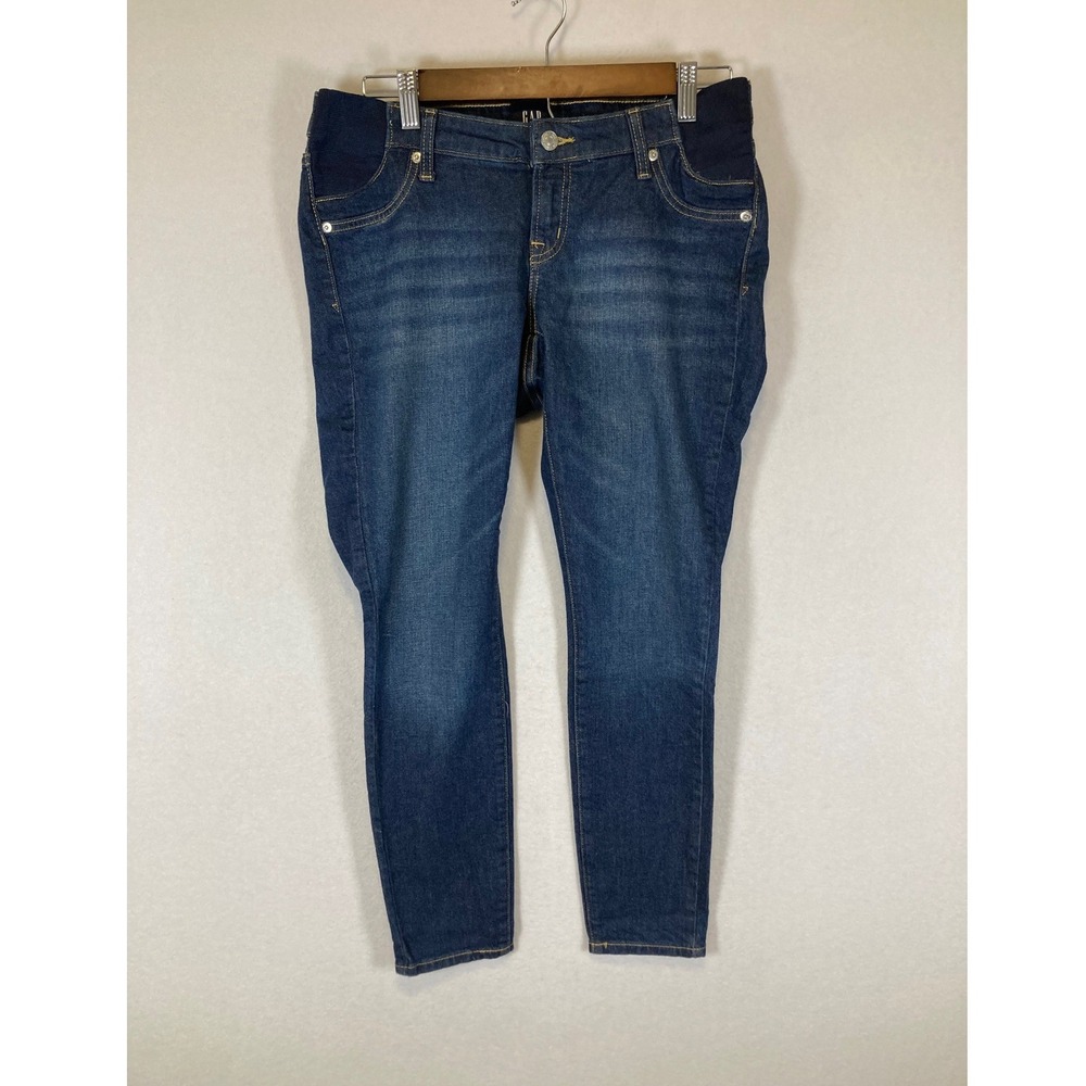GAP Women's Skinny Jeans - Dark Blue Denim